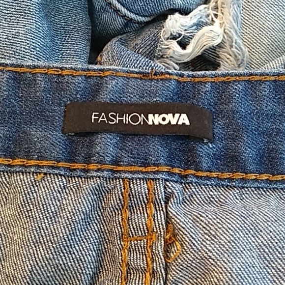 Fashion Nova Jean Skirt - Picture 6 of 7
